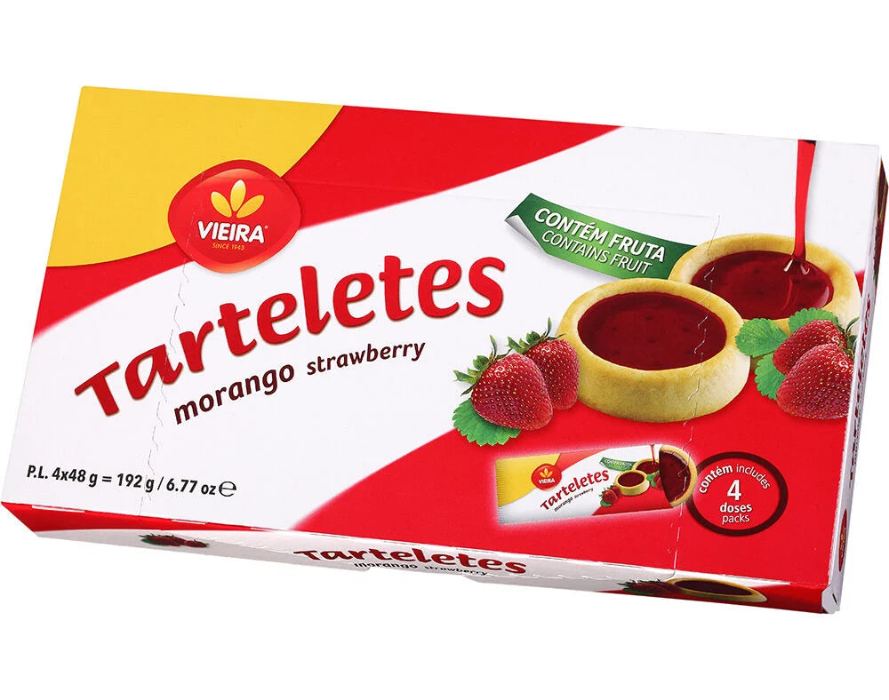 Bolachas 4x tarteletes vieira 192g