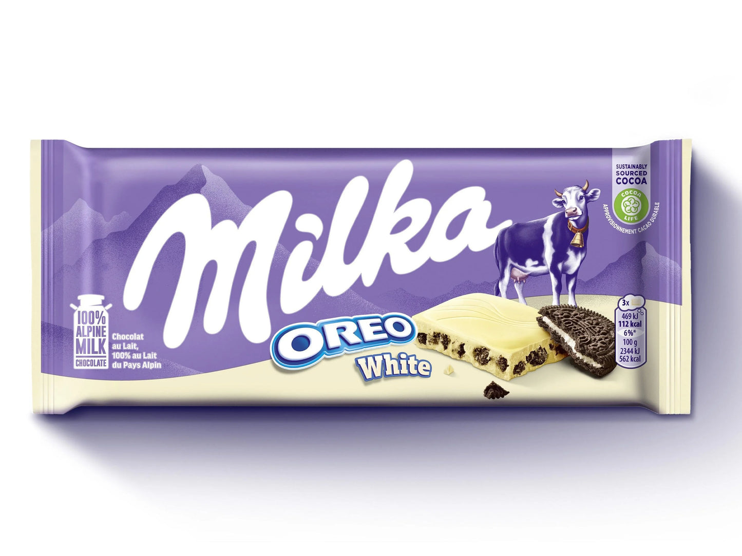 Chocolate Branco Oreo Milka