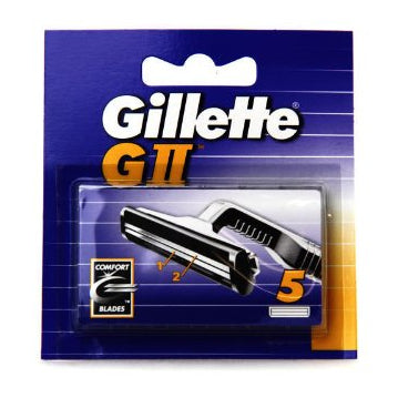 Laminas de Barbear Gillette GII 5x