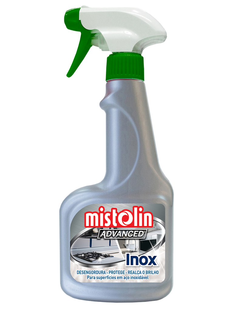 Detergente advanced mistolin inox 500ml