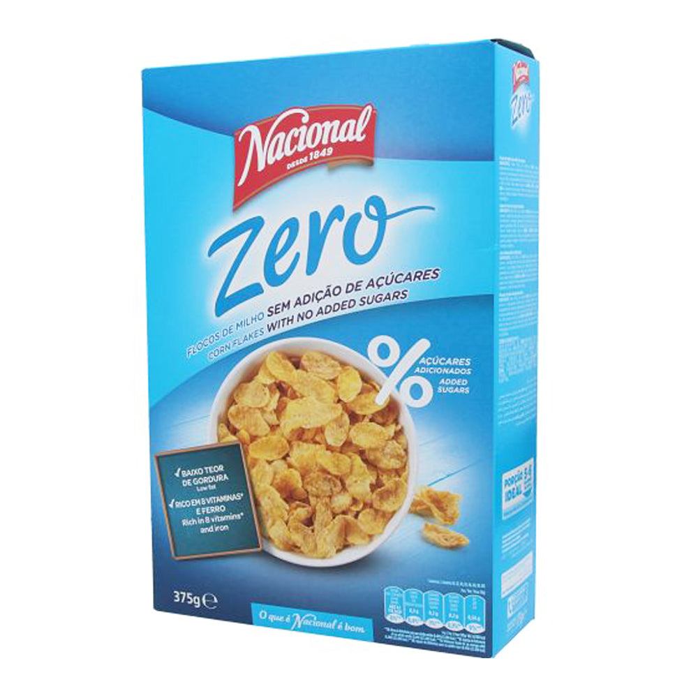 Cereais s/açucar corn flakes Nacional 375g