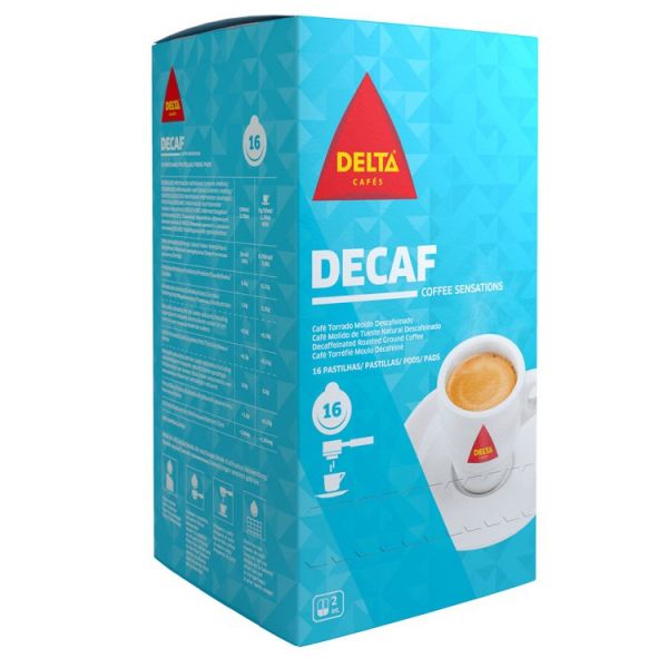 Pastilhas Delta Descafeinado 16x