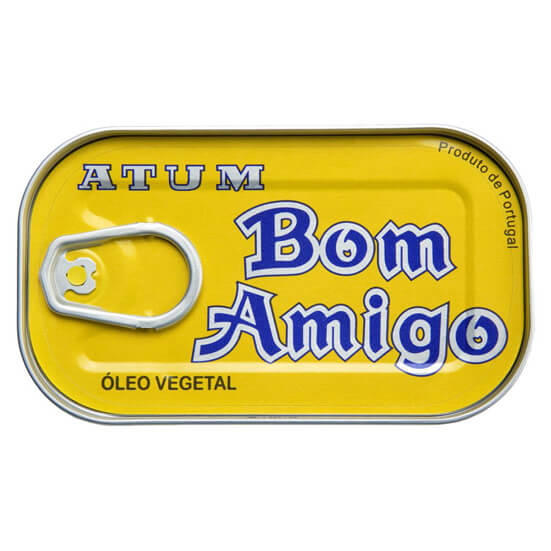 Atum em oleo vegetal bom amigo 120g