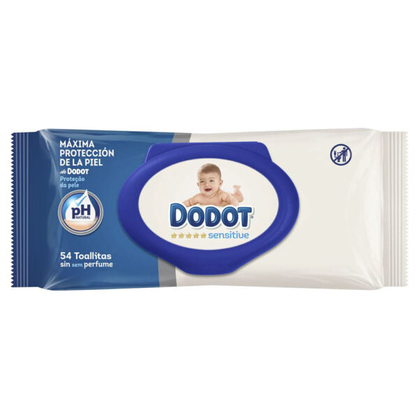 Toalhitas dodot sensitive 54uni.