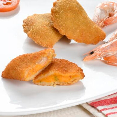 Rissois de Camarão forno Carina 8x