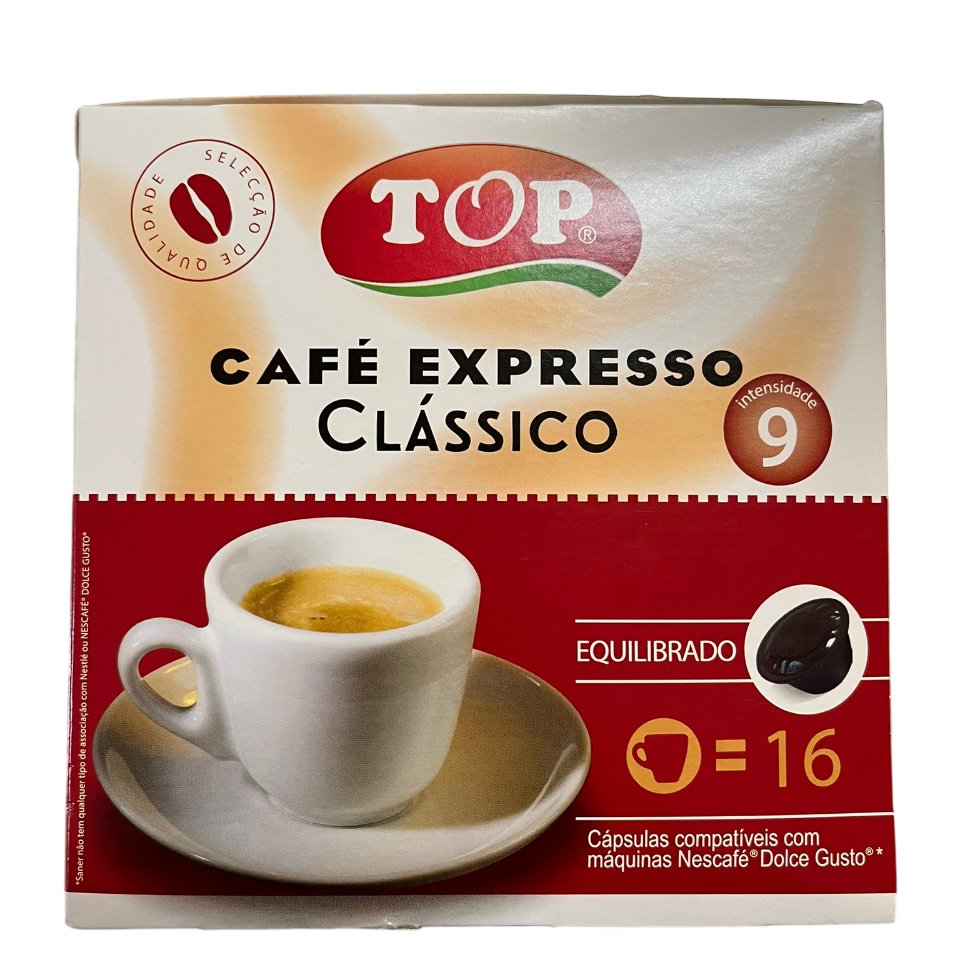 Capsulas Café Expresso Classico 16x Top