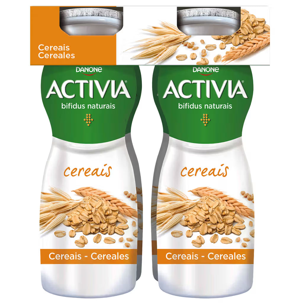 Iogurte Activia Fibras e Probióticos 4x