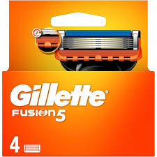 Laminas Barbear Gillette Fusion 5 4x