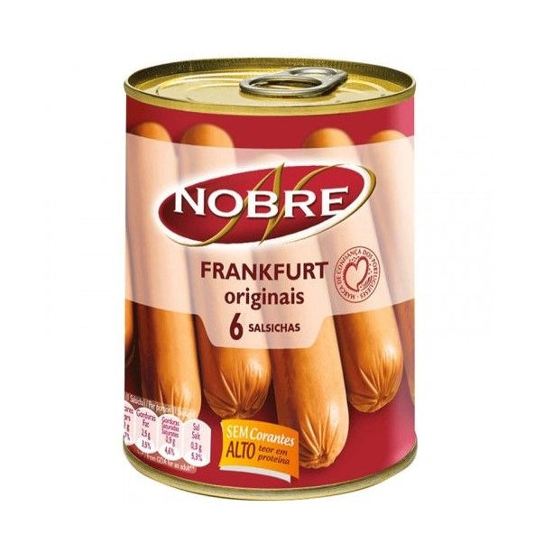 Salsichas Frankfurt Nobre 120g