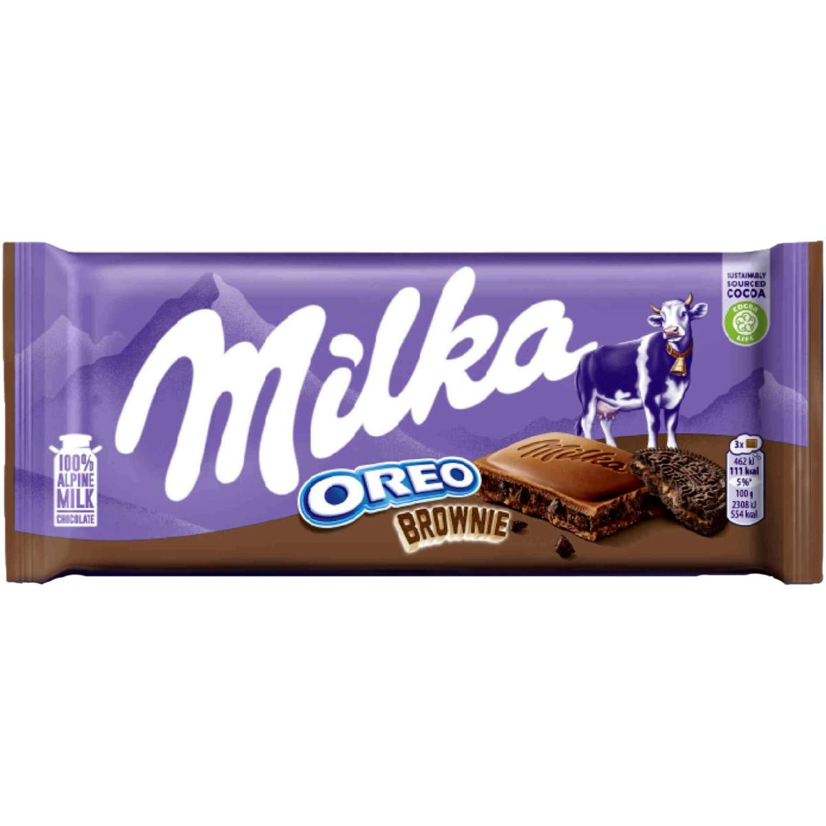 Chocolate Oreo Brownie Milka