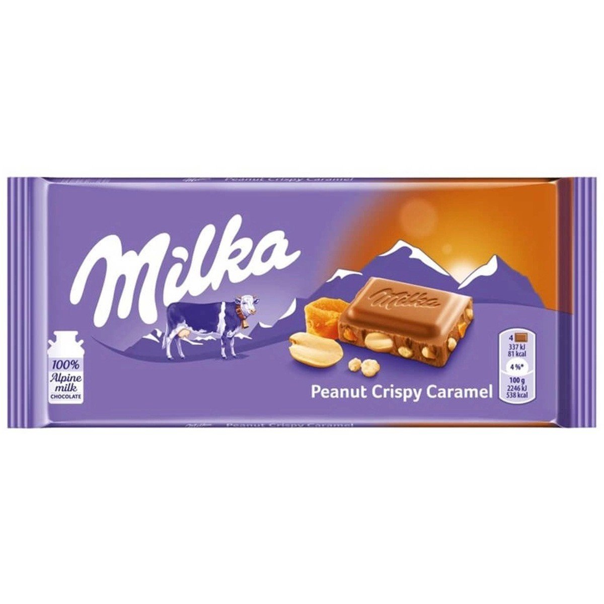 Chocolate Caramelo e Amendoim Milka