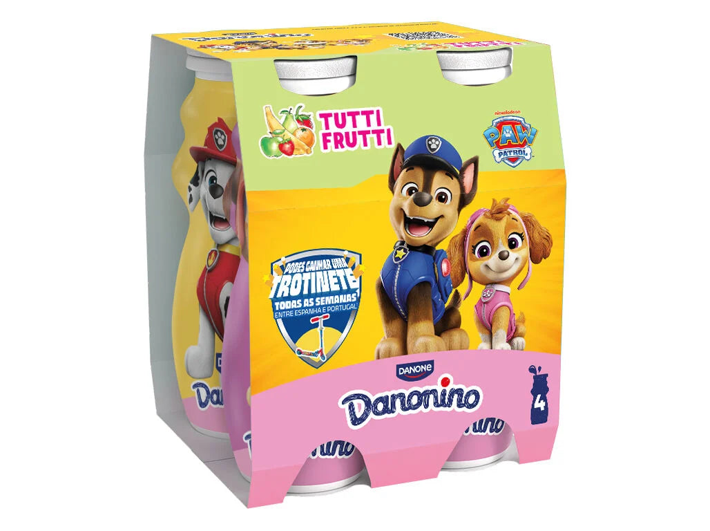Iogurte Danonino Tutti Frutti 4x Danone