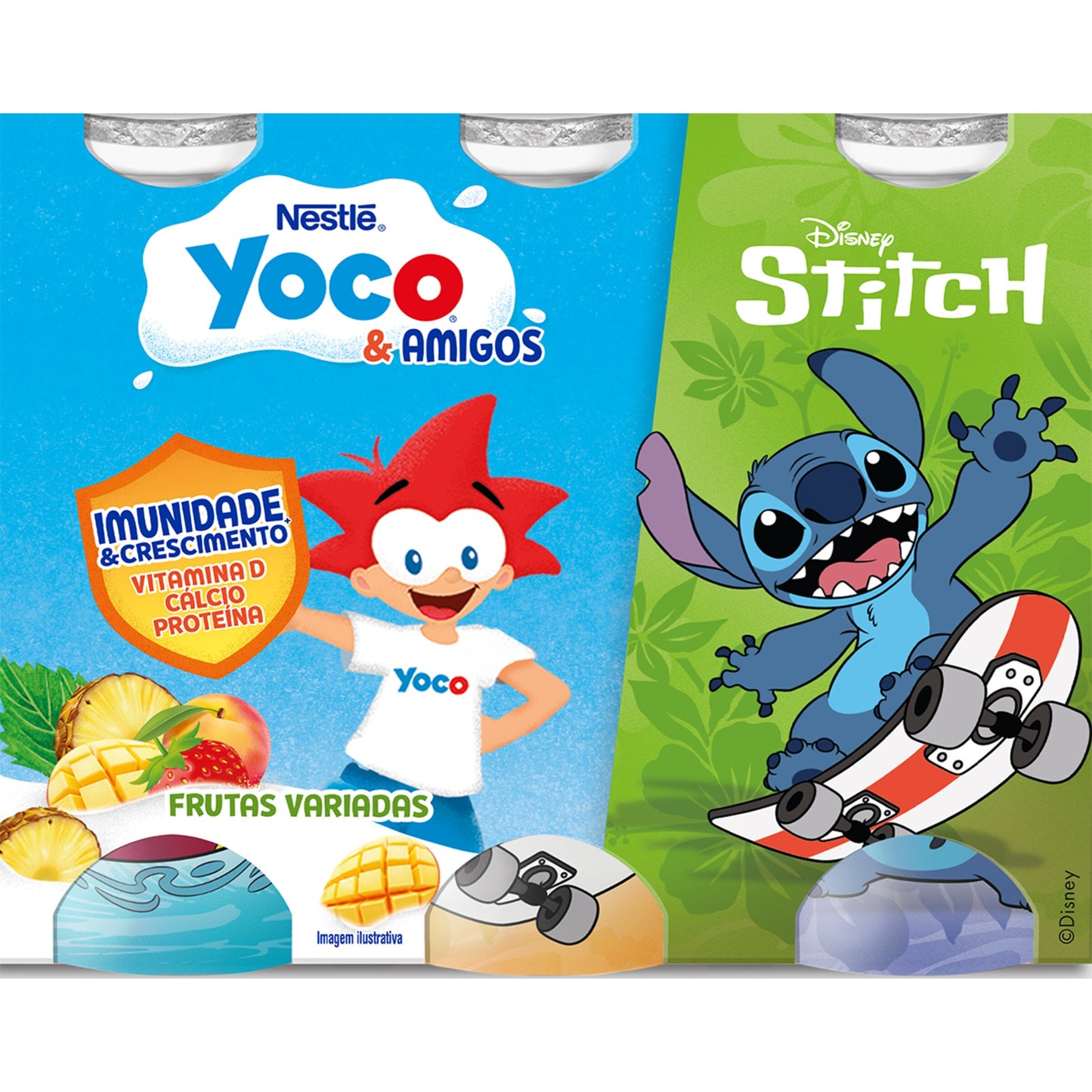 Iogurte Yoco Frutos Variados Nestlé 6x