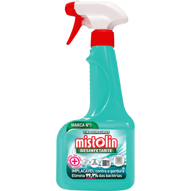Detergente mistolin desinfetante 545ml
