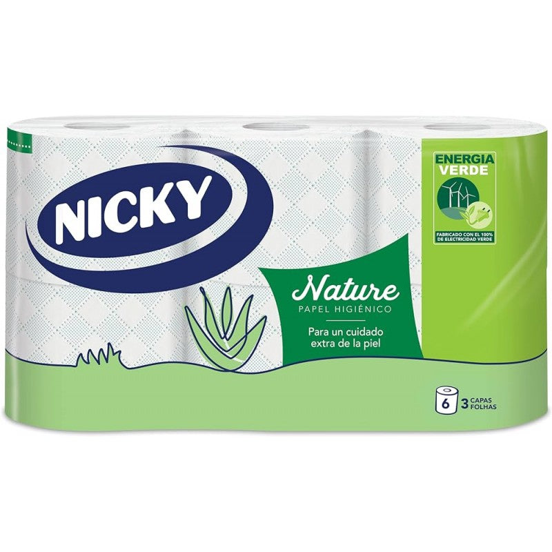 Papel higienico H.Niky 6rolos