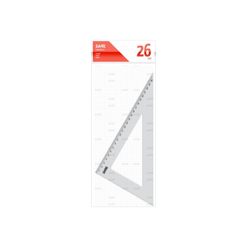 Esquadro 26cm Safel
