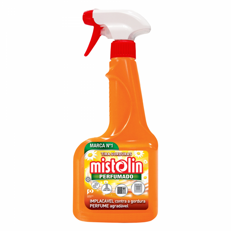 Detergente mistolin perfurmado tira gorduras 545ml