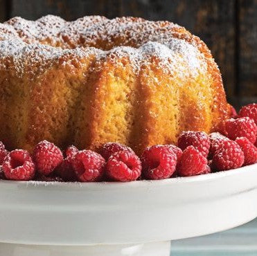 BOLO DE IOGURTE COM FRAMBUESAS