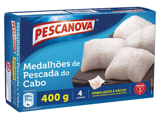 Medalhões de Pescada do Cabo 400g