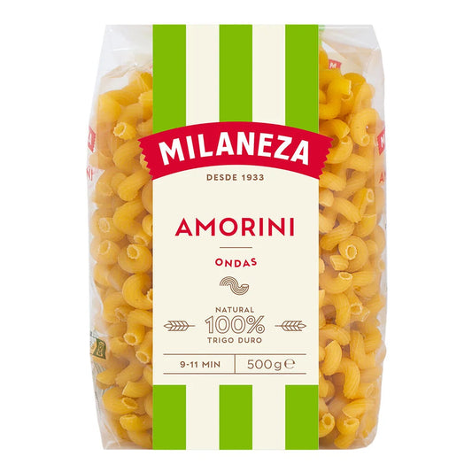 Massa milaneza Amorini ondas 500g
