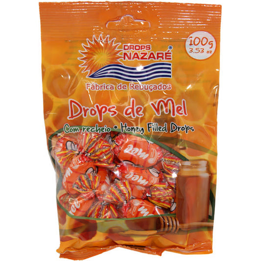 Rebuçados de Mel com recheio Drops Nazaré 100g