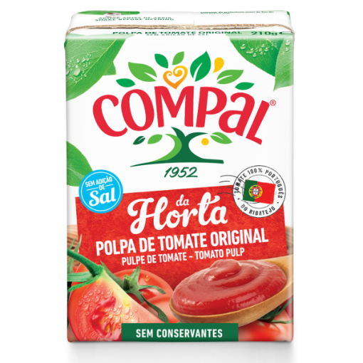 Polpa tomate compal 210 g
