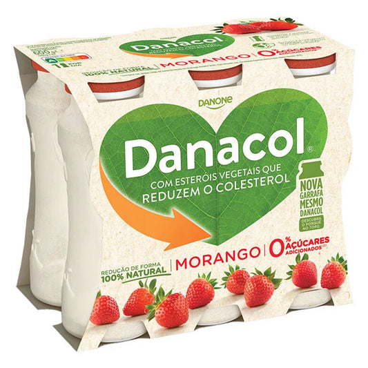 Iogurte Dnacol Morango 6x