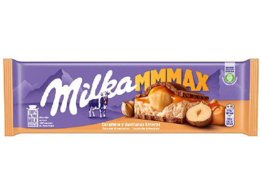 Chocolate Caramelo e Avelã Milka 300g