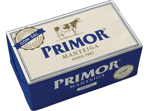 Manteiga com Sal em Papel Primor 250g
