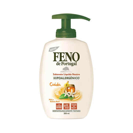 Sabonete liquido neutro Mel e Geleia Real Feno 300ml