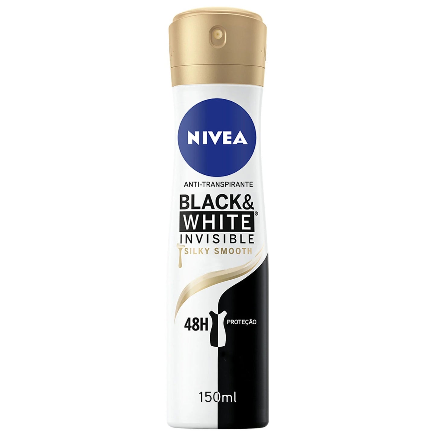 Desodorizante nivea black & white spray 150ml