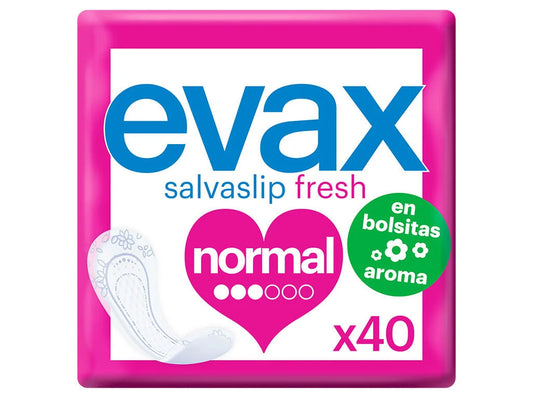 Pensos higienicos Evax Salvaslip fersh normal 3 em 1 40x