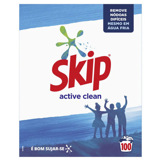 Detergente roupa skip pó 5kg 100D