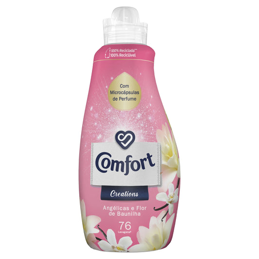 Amaciador Angélicas e Baunilha comfort 76D. 1,37L