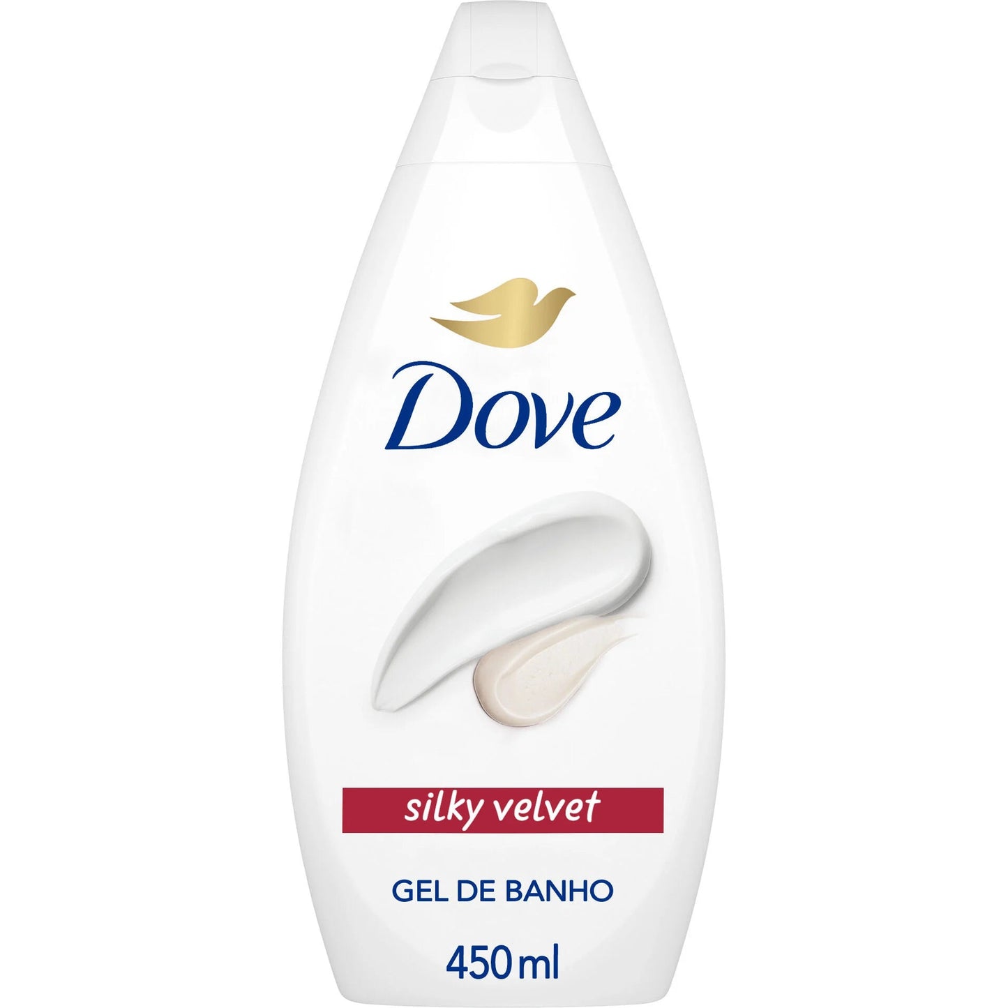 Gel de Banho dove silky 450ml