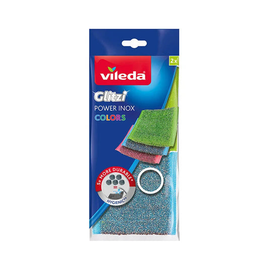 Esfregão vileda inox glitzi 2x