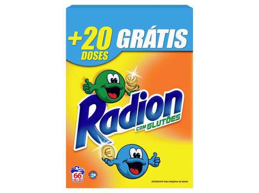Detergente roupa Radion pó 3.3kg 66D