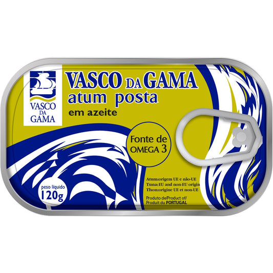 Atum posta em azeite Vasco da Gama 120g
