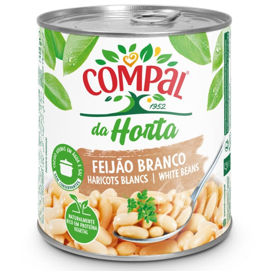 Feijão compal branco 845g