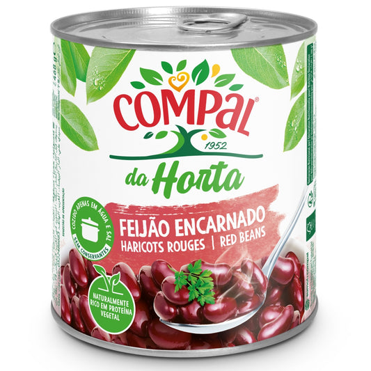 Feijão compal encarnado 845g