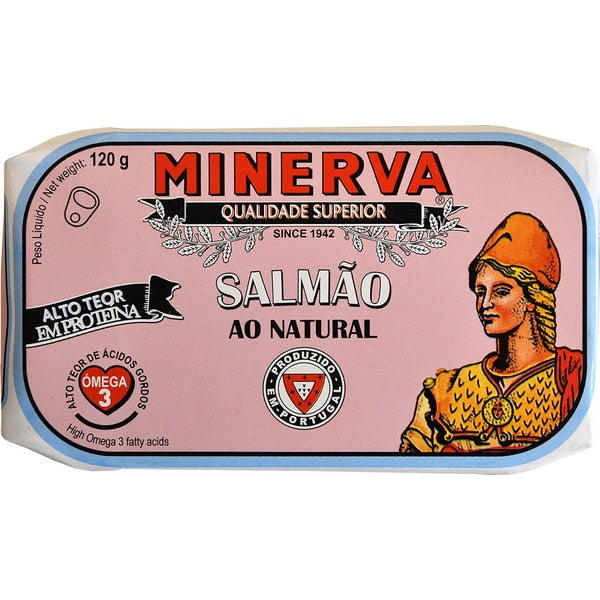 Salmão Natural Minerva 120g