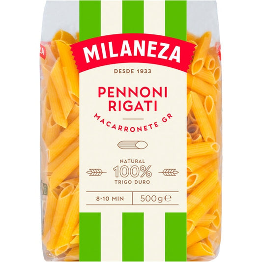 Massa milaneza Pennoni rigati Macarronete GR 500g