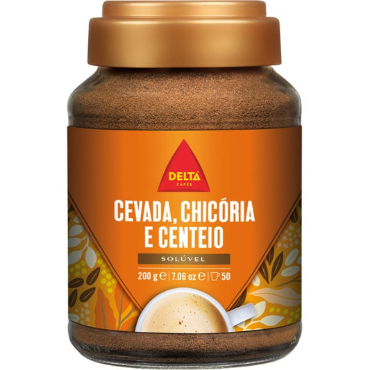 Café soluvel Cevada, chicória e centeio Delta 200g