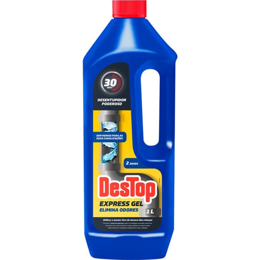 Desintupidor destop elimina odores 30min 1L
