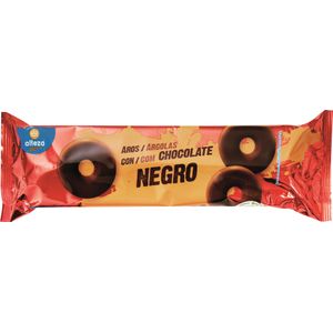 Bolachas aros chocolate preto alteza 128g