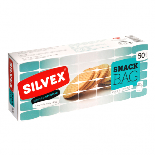 Sacos snack silvex 50uni.