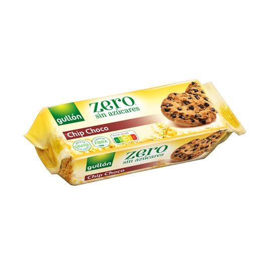 Bolachas chip Choco s/açucar Gullon 125g
