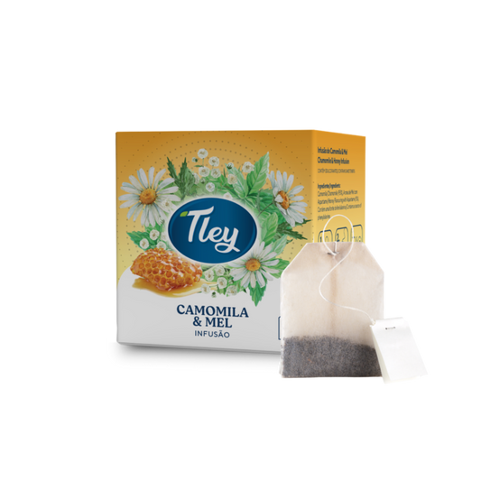 Chá tley camomila e mel 10saq.