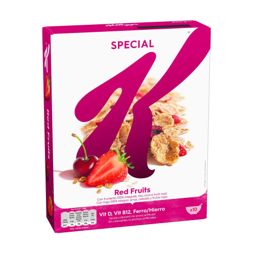 Cereais special k red fruits 300g