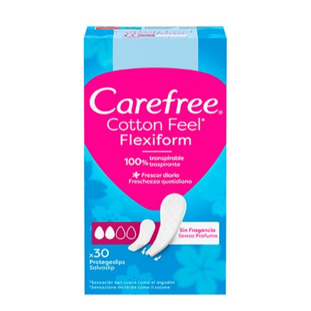 Pensos higienicos Flexiform Carefree 30x